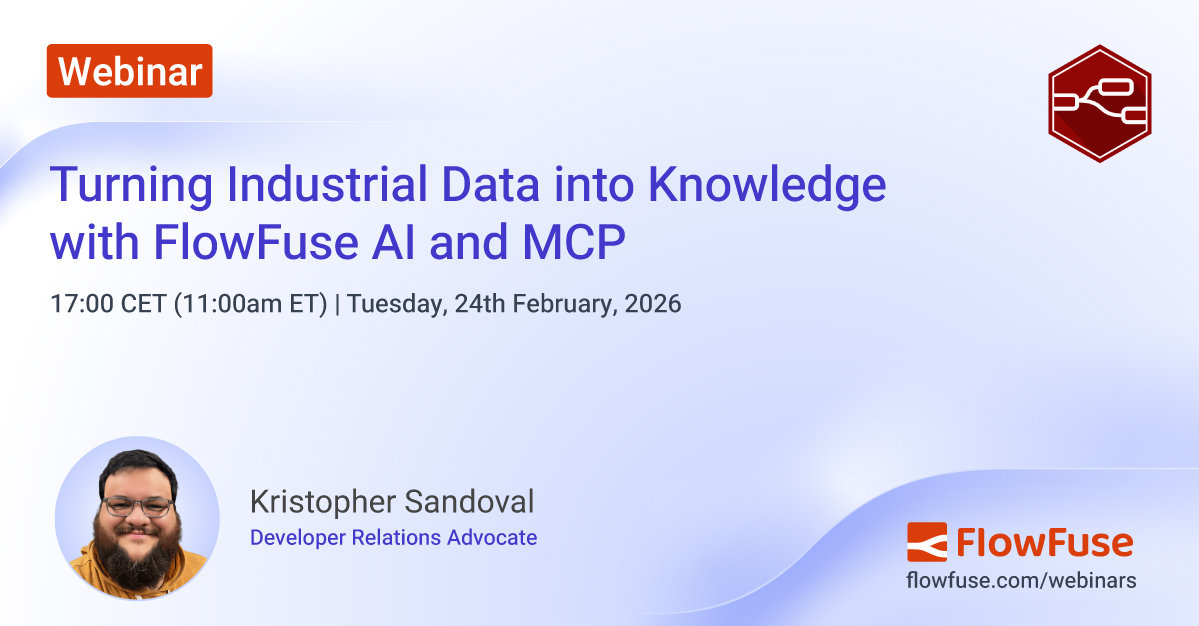Image representing Turning Industrial Data into Knowledge with FlowFuse AI and MCP